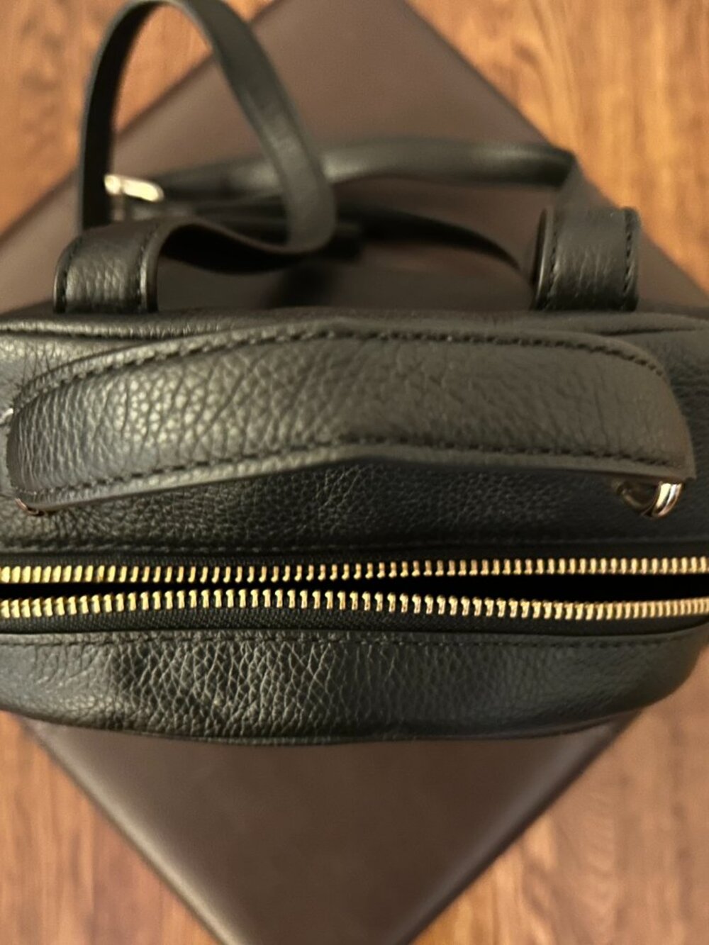 Kate Spade Mini Nicole Black Leather Backpack (NWT) - Picture 7 of 7